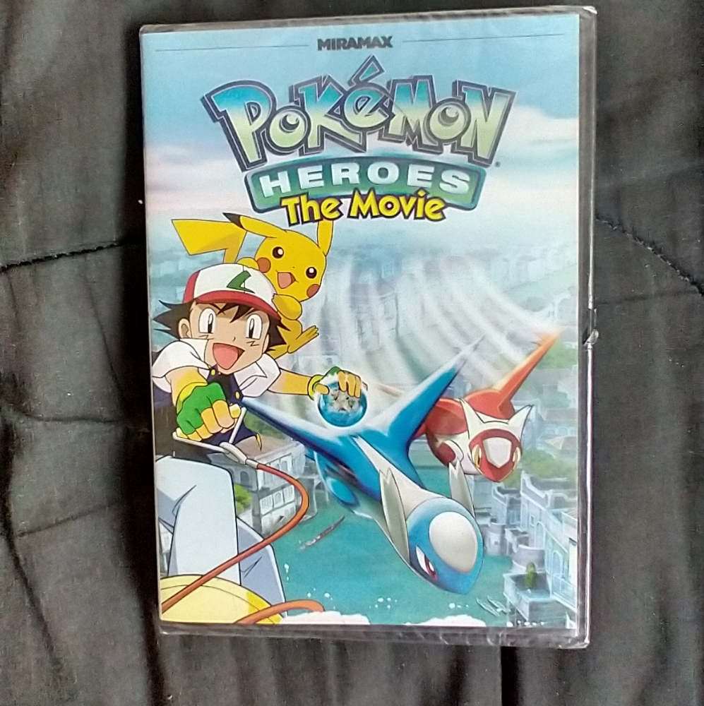 Pokemon Heroes the Movie dvd